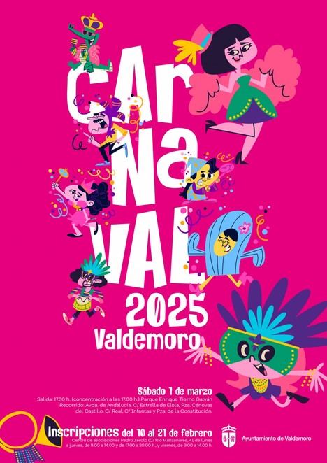 Concurso de disfraces de Carnaval en Valdemoro: inscripciones abiertas